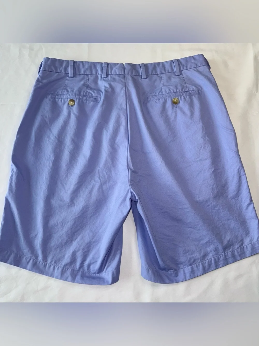 Peter Millar Salem Performance Shorts Men’s Size 35 Periwinkle Blue 100% Cotton